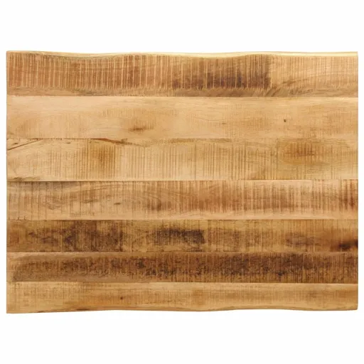 Tampo de Mesa c/ Borda Viva 70x60x3,8cm Mangueira Áspera Maciça