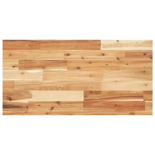 Tampo p/ Móvel de WC 80x40x4 cm Acácia Maciça Acabamento a Óleo