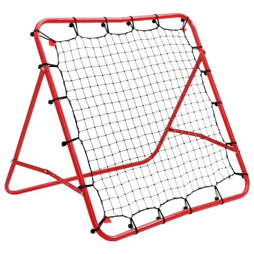 Rede de Ressalto para Futebol Ajustável 100 x 100 cm
