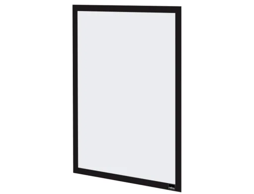 Moldura Porta Anuncios Nobo Din a3 Moldura Magnetica Auto Adesiva Cor Preto Pack de 2 Unidades