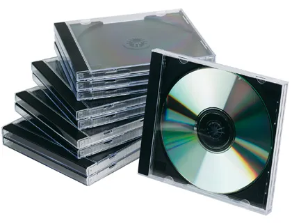 Caixa Q-Connect para Cd's/Dvd's Pack com 10 Unidades