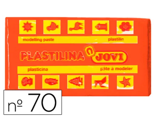 Plasticina Jovi 70 50 gr Laranja