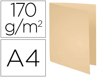 Classificador Exacompta em Cartolina Reciclada Din A4 Creme 180 gr