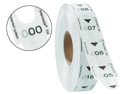 Recarga Rolo Tickets T90 para Turn-o-Matic