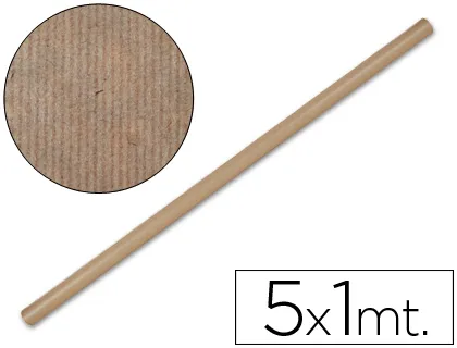 Papel Kraft Rolo Castanho 1mt X 5mt 65 gr