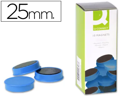 Iman de Sinalizacao Q-Connect 2,5cm Azul