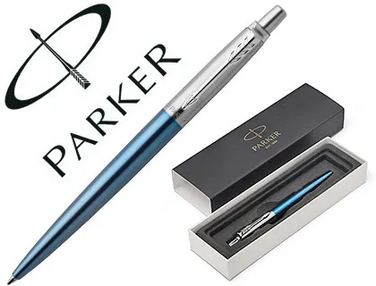 Esferográfica Parker Jotter Waterllo Azul Ct