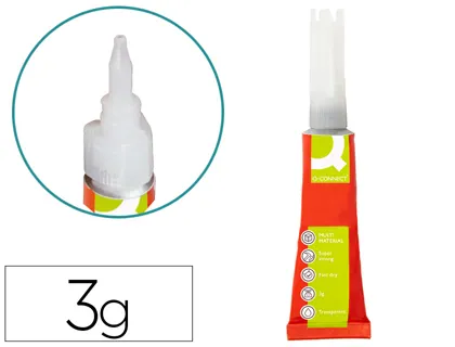 Cola Q-Connect Instantânea Forte 3gr