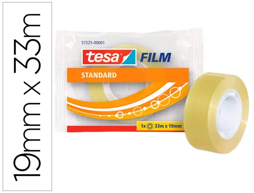 Fita Adesiva Tesa Standard 33 mt x 19 mm