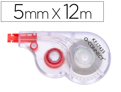 Corretor q-Connect Fita Branco 5 mm x 12 m