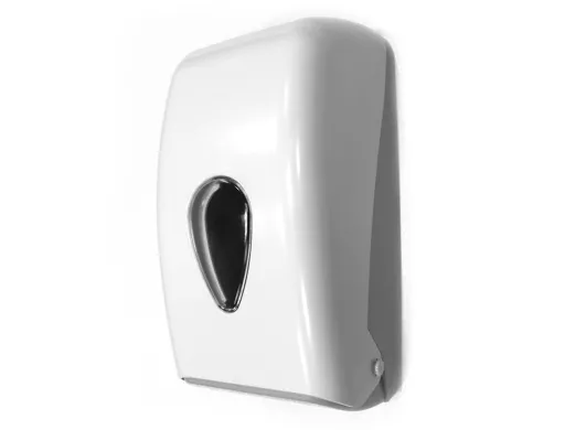 Dispensador Papel Higienico Dahi Javea Domestico Misto Abs Cor Branco 277x135x135 mm
