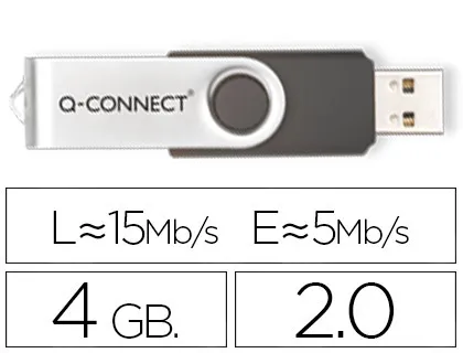 PenDrive USB Q-Connect Flash 4gb