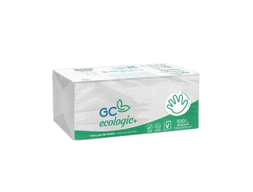 Toalhete de Papel para Maos Ecológica Xtrasec 20x23 cm 2 Folhas Pack com 196 Unidades