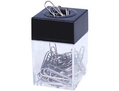 Porta Clips Q-Connect Quadrado – Organização e Durabilidade
