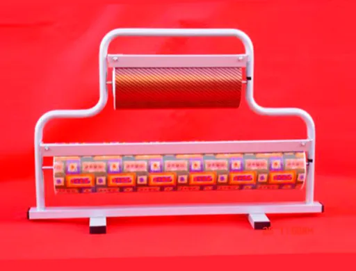 Porta Rolo Corta Papel Cromado -para Rolos 62-31 cm