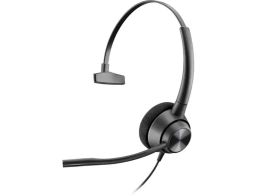 Auricular Plantronics Encore Pro Hw310 qd Monaural Tipo Diadema Con Cable y Microfono Antiruido Conexion Usb