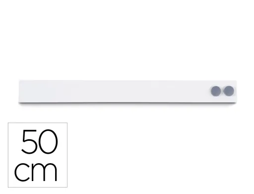 Barra Magnetica Maul Standard Comprimento 50 cm Cor Branco com Dois Imanes Incluidos