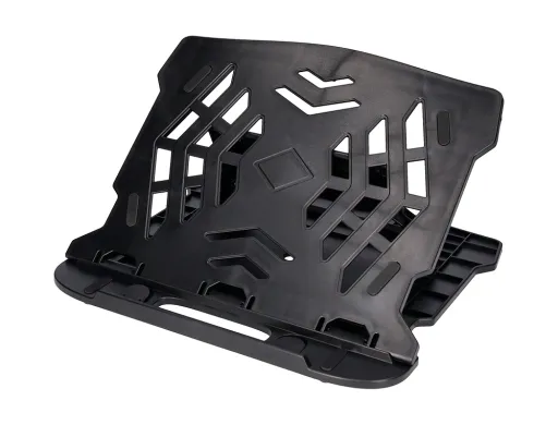 Suporte q-Connect para Portatil Ate 17\" Ajustavel 7 Angulos Diferentes Preto 260x280x60 mm