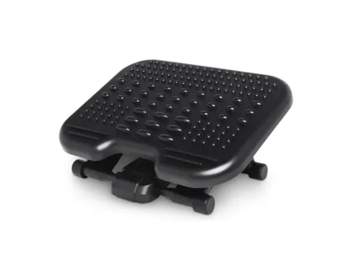 Repousa Pés Kensington Solemassage Altura Ajustável Negro