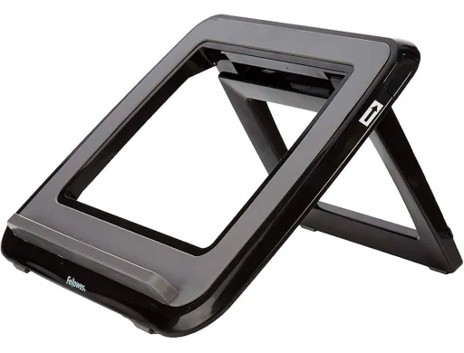 Suporte Elevador Fellowes i-Spire para Portatil Ate 17\" Ajustavel 7 Angulos Diferentes Preto 320x286x42 mm