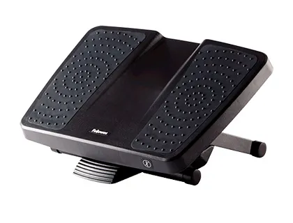 Repousa Pés Fellowes Ultimate Serie Profissional Ajustável 3 Alturas Preto 100x388x338 mm