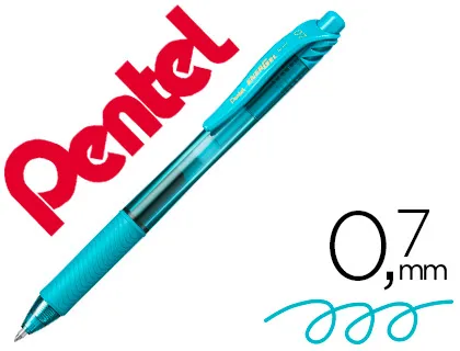 Caneta Pentel Energel Bl107 0,7mm Turquesa