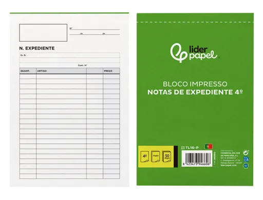Nota Expediente Duplicado 215x155 mm