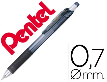 Lapiseira Pentel Energize X 0.7 mm -Preta