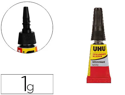 Super Minis UHU – 12 x 1g (Cola Instantânea)
