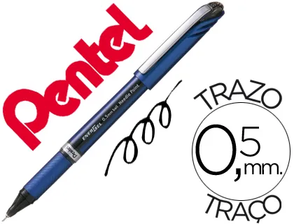 Roller Pentel Energel Bln25 Preto