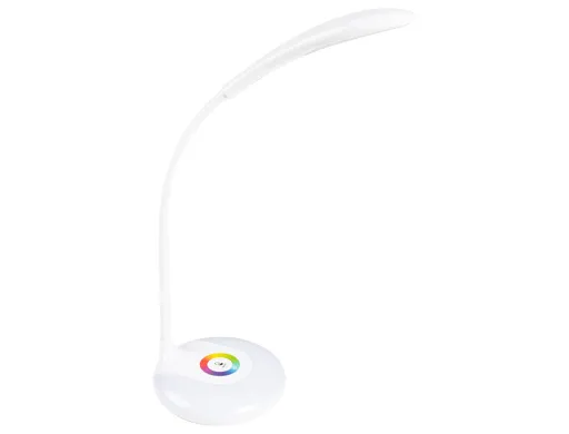 Candeeiro Infantil de Secretária Recarregavel Abs 16 LED 3.7w Sensor 3 Niveis Cor Branca