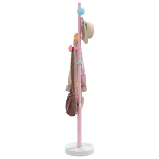 Bengaleiro 172 cm Ferro Revestido a pó Rosa