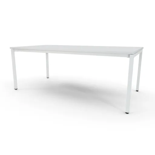 Mesas de Reuniões 2000x1000mm Alfa Branco / Branco