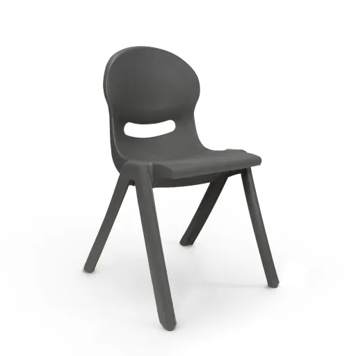 Cadeira Flex 45cm PP Antracite