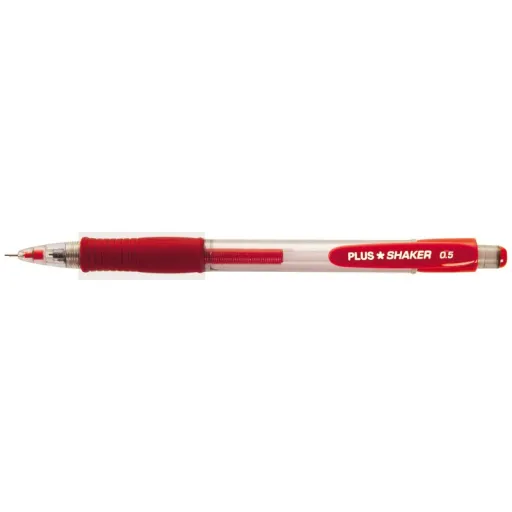 Lapiseira Shaker 0.5mm Vermelha - Plus