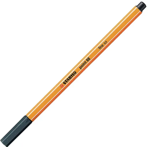 Marcador Stabilo Point 88 Cinza Intenso 97 – Stabilo