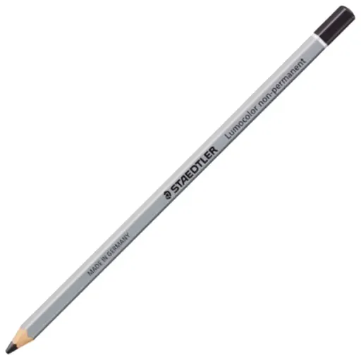 Lápis de Cor Omnichrom Preto - Staedtler 