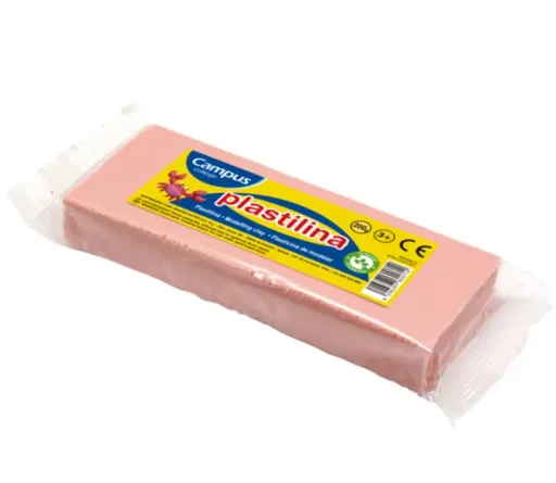 Plasticina em Barra 200g – Cor de Pele – Campus