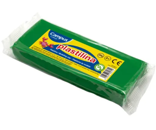 Plasticina em Barra 200g – Verde Claro – Campus