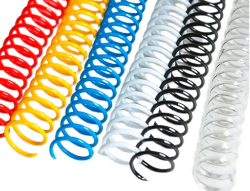 Espiral Plastico Yosan Passo 64 nº 8 Cores Sortidas Caixa de 100 Unidades