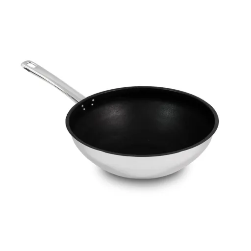 SILAMPOS - Wok Antiaderente com Cabo Sem Tampa 28cm Daily 63212AGK9328V