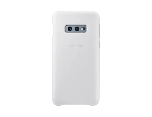 SAMSUNG - Capa S10e Leather Branco EF-VG970LWEGWW
