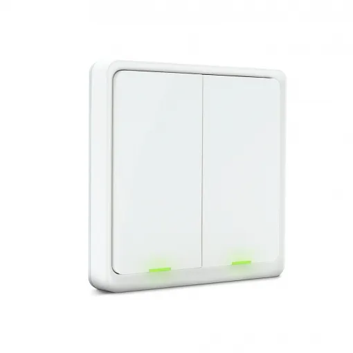 METRONIC - Interruptor Inteligente Wifi Zigbee de 2 Botões 495714