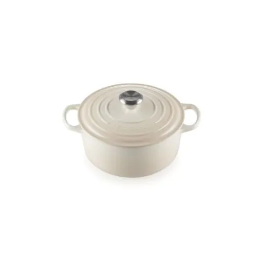 LE CREUSET - Cocotte Red. 24cm Merengue 21177247164430