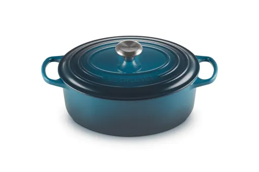 LE CREUSET - Cocotte Oval Evol. 29 Deep Teal 21178296422430