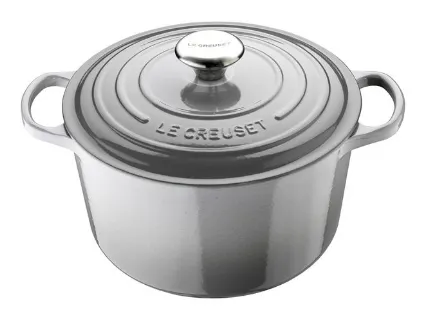 LE CREUSET - Cocotte Red. Alta 24 Mist Grey 21195245412430