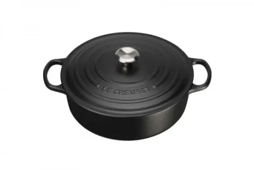 LE CREUSET - Cocotte Red. Evol. 27 Negro Matte 21179240000430