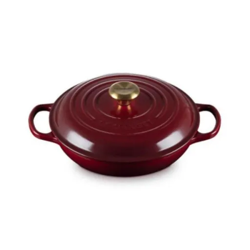 LE CREUSET - Caçarola Baixa Signature 26 Garnet 21180269494441