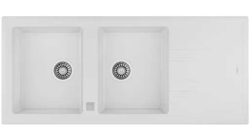 TEKA - Lava Louças STONE 80 B-TG 2C 1E WHITE