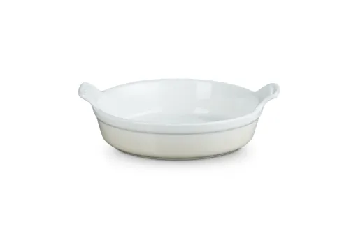 LE CREUSET - Tabuleiro Redondo 24cm Heritage, Merengue 61129247160007